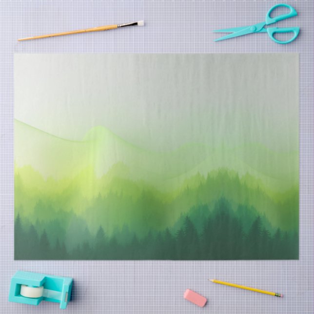 Papier Mousseline Collines du Retour (Artisanat)