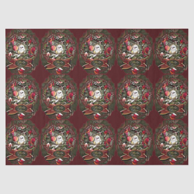 Papier Mousseline Colombe bébé (Recto)