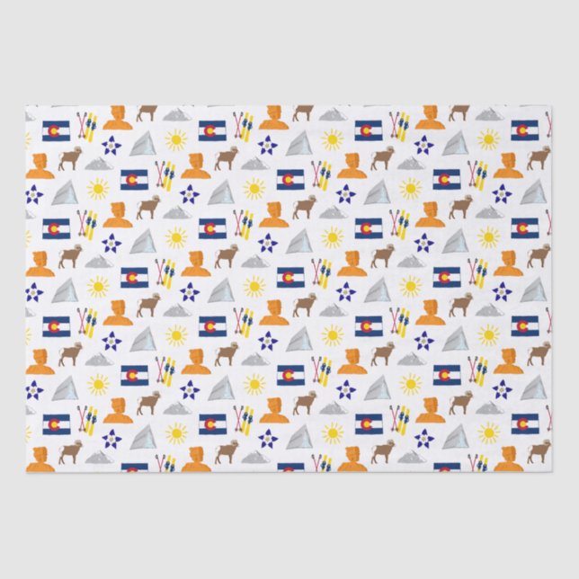 Papier Mousseline Colorado (Recto)