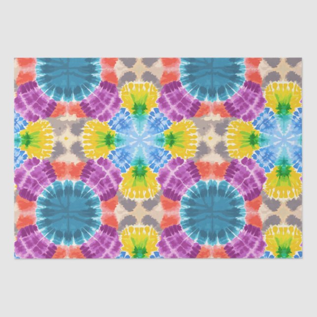 Papier Mousseline colorant à cravate (Recto)