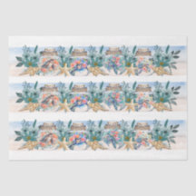 Colorful Floral Sea Turtles in a Jar Decoupage 