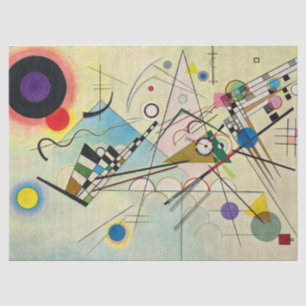 Papier Mousseline Composition 8 par Wassily Kandinsky