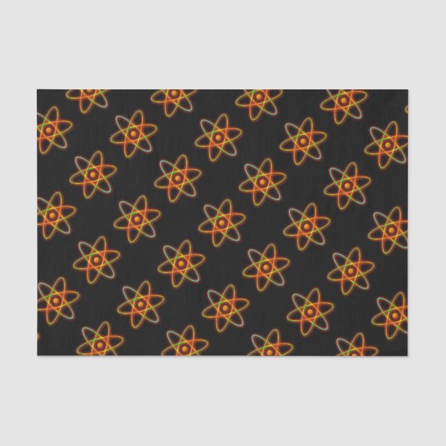 Papier Mousseline Concept atomique (Recto)