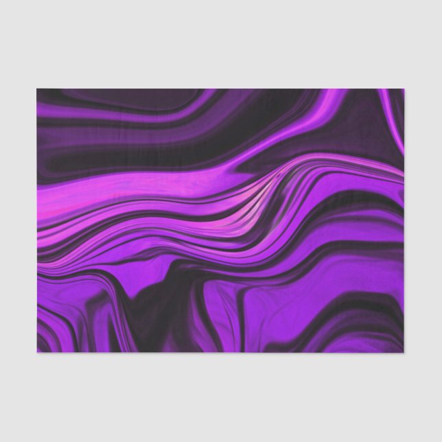 Papier Mousseline Conception abstraite violette (Recto)