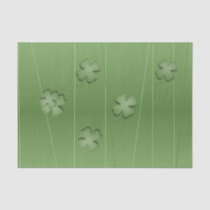 Papier Mousseline Conception de Clover Irlandais