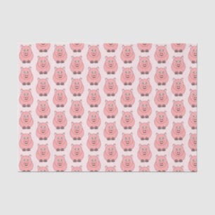 Papier Mousseline Conception de cochon