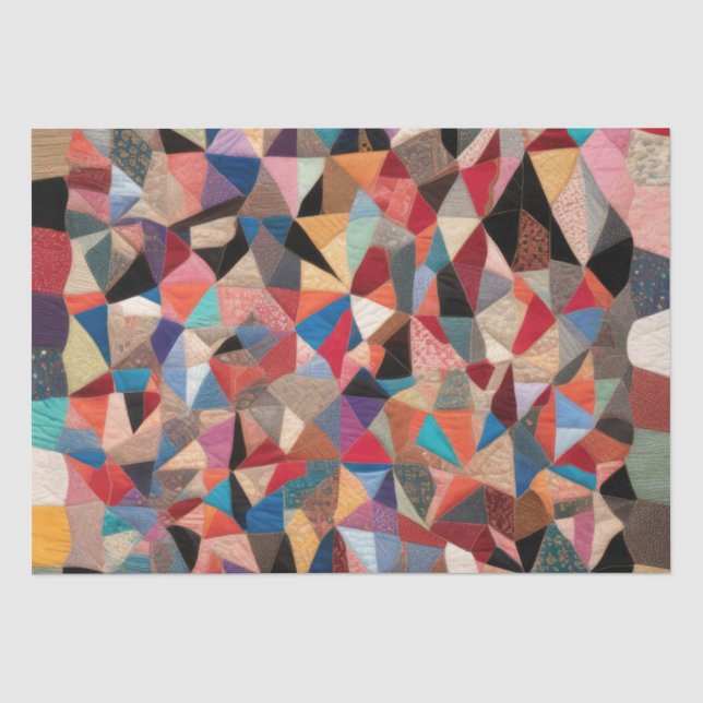Papier Mousseline Conception de courtepointe folle (Recto)