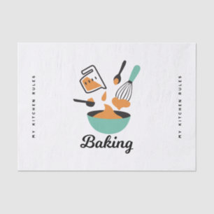 Papier Mousseline Conception De Cuisson Pour Bakers