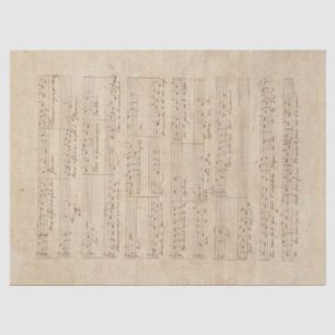 Papier Mousseline Conception de la musique et des séries Roses 9