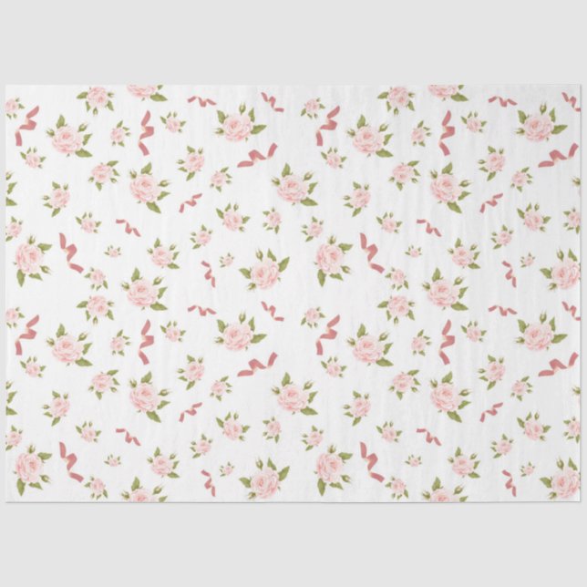 Papier Mousseline Conception de la série Collage Shabby Chic 11 (Recto)