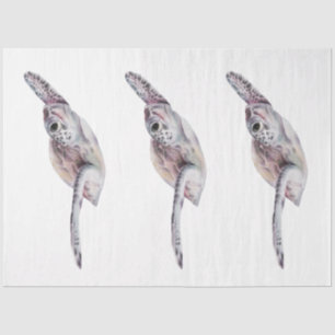 Papier Mousseline Conception de la série d'aquarelles sous-marines 1