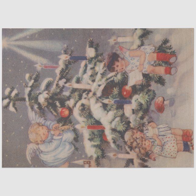 Papier Mousseline Conception de la série Emphera de Noël 1 (Recto)