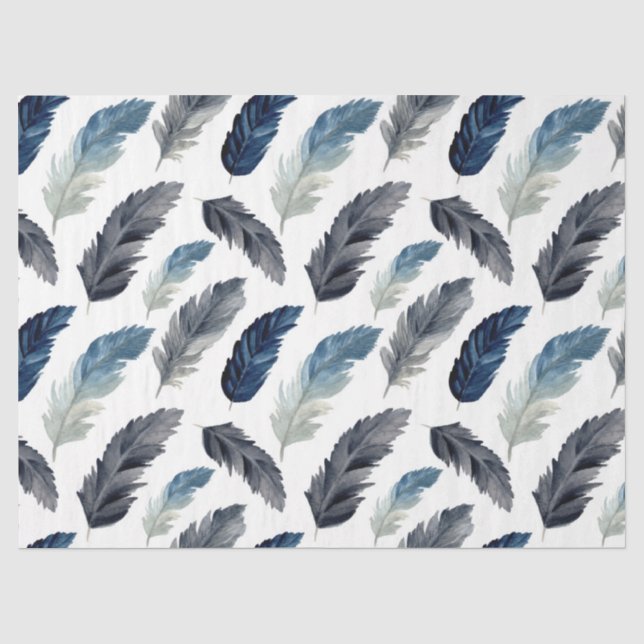 Papier Mousseline Conception de la série Feather 3 (Recto)