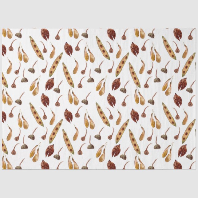 Papier Mousseline Conception de la série Feuille d'automne 2 (Recto)
