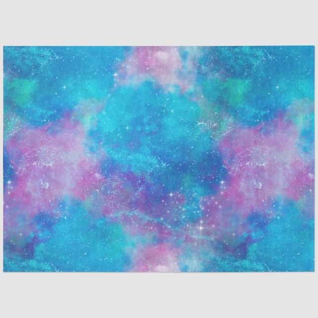 Papier Mousseline Conception de la série Galaxie Peinte 3 (Recto)