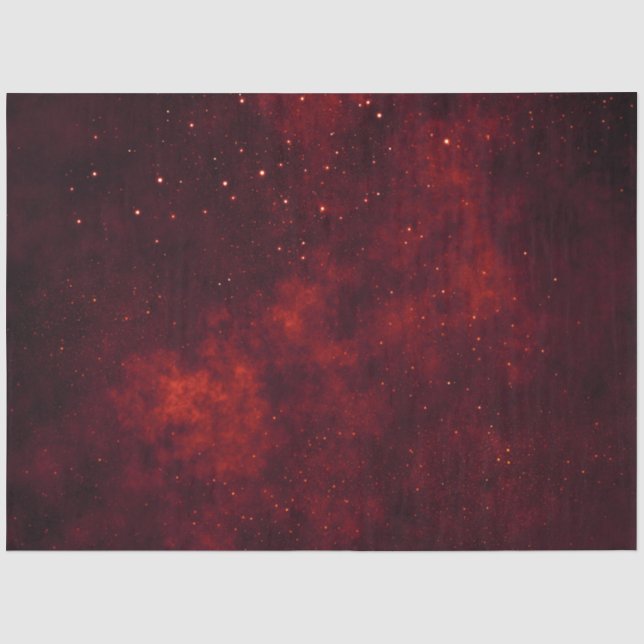 Papier Mousseline Conception de la série Galaxie rouge 9 (Recto)