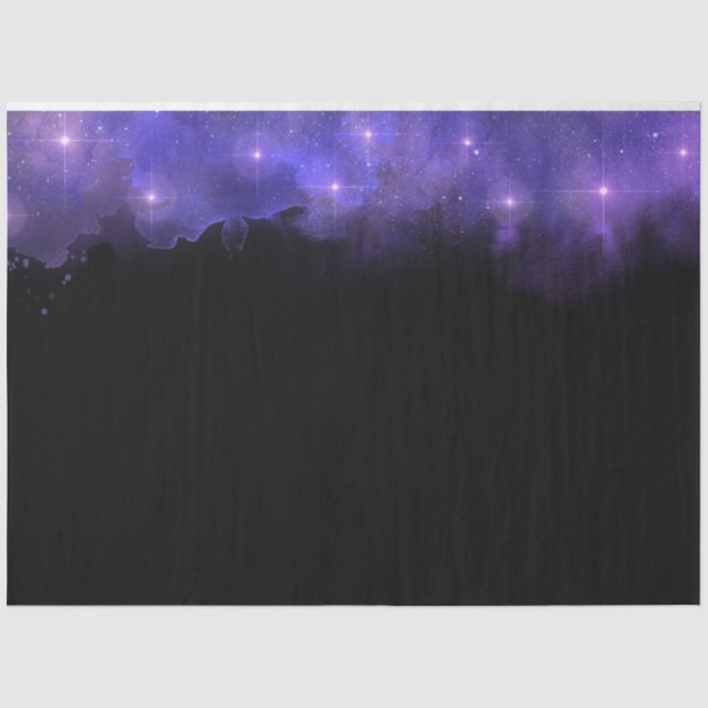 Papier Mousseline Conception de la série Galaxy Border 7 (Recto)