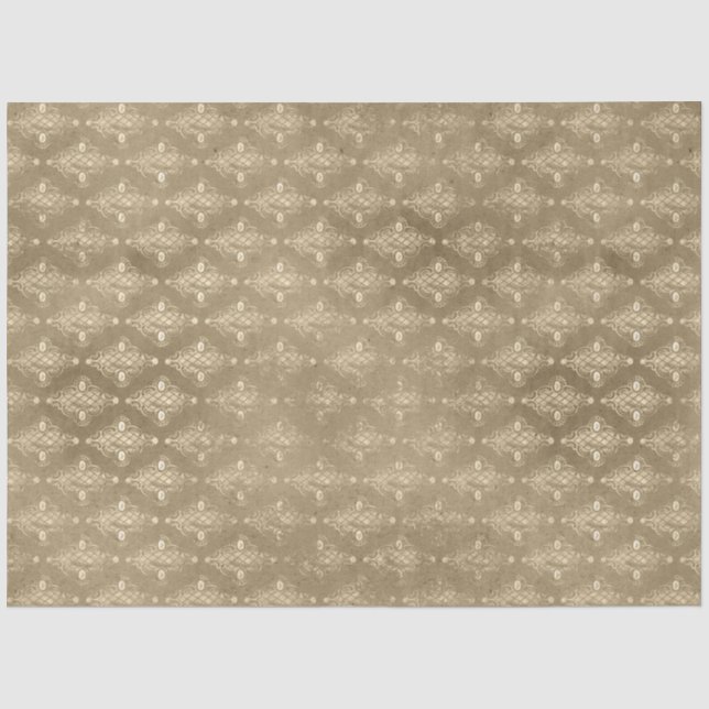 Papier Mousseline Conception de la série Gold SteamPunk 27 (Recto)