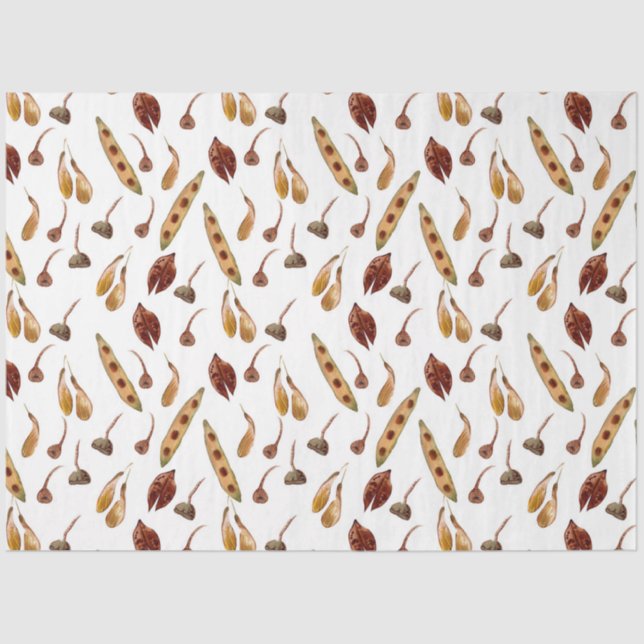 Papier Mousseline Conception de la série Leaf Automne 2 (Recto)