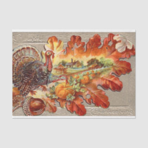 Papier Mousseline Conception de la série Mix de Thanksgiving Vintage