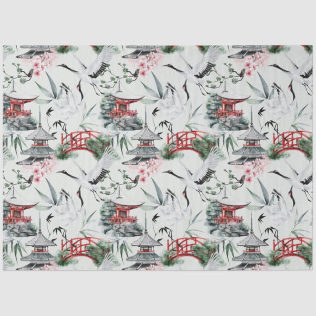 Papier Mousseline Conception de la série Okinawa 7 (Recto)