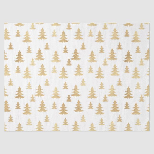 Papier Mousseline Conception de la série Or de Noël 2 (Recto)