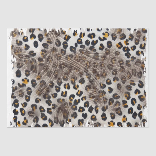 Papier Mousseline Conception de la série Western 8 (Recto)