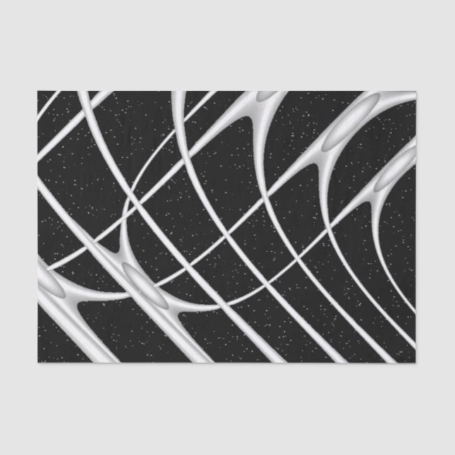 Papier Mousseline Conception de l'espace galactique (Recto)