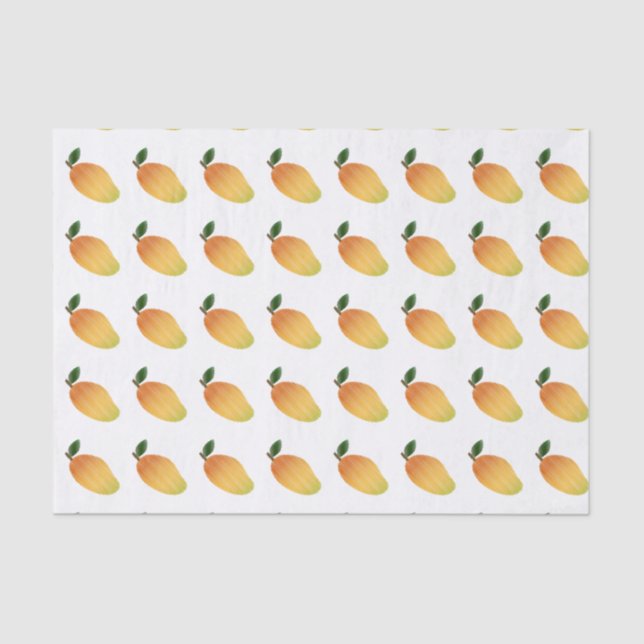 Papier Mousseline Conception de mangue avec titre (Recto)