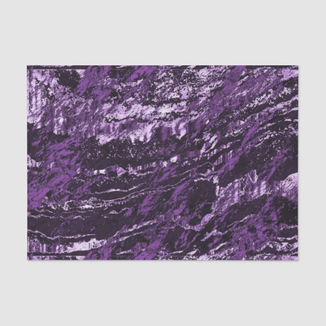 Papier Mousseline Conception de marbre pourpre foncée (Recto)