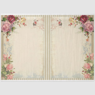 Papier Mousseline Conception de série chic Shabby victorien 18