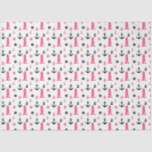 Conception de séries nautiques rose et marine 3