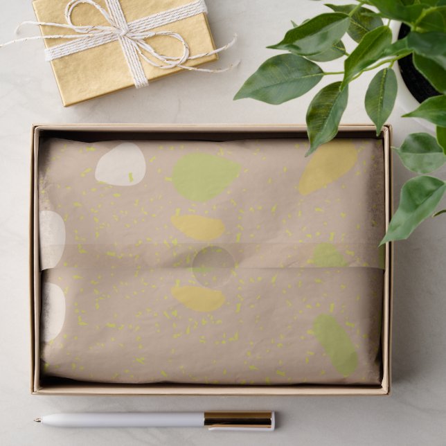 Papier Mousseline Conception de texture abstraite moderne (Cadeau)