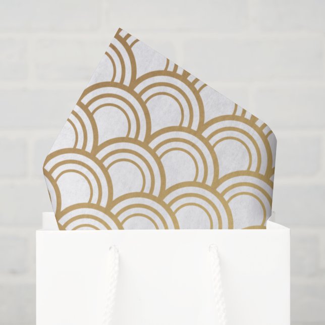 Papier Mousseline Conception de texture abstraite moderne (Sac cadeau)