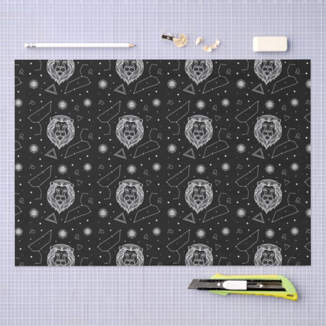 Papier Mousseline Conception de texture abstraite moderne (Artisanat)