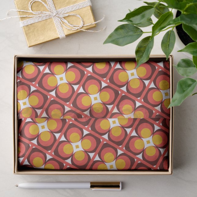 Papier Mousseline Conception de texture abstraite moderne (Cadeau)