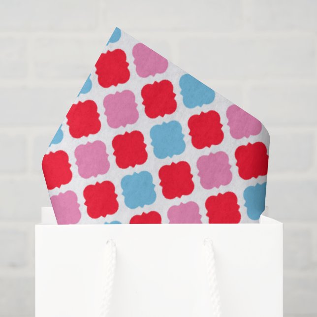 Papier Mousseline Conception de texture abstraite moderne  (Sac cadeau)