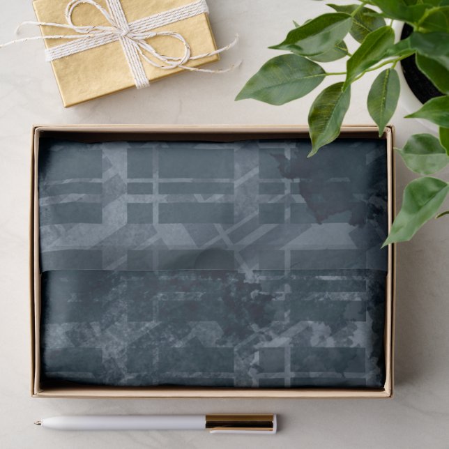 Papier Mousseline Conception de texture abstraite moderne (Cadeau)