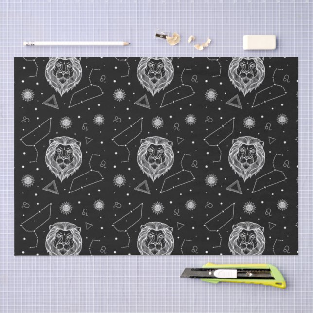 Papier Mousseline Conception de texture abstraite moderne (Artisanat)