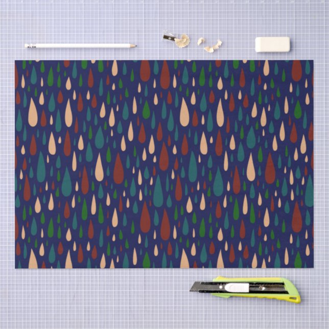 Papier Mousseline Conception de texture abstraite moderne (Artisanat)