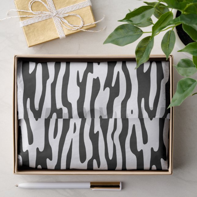 Papier Mousseline Conception de texture abstraite moderne (Cadeau)