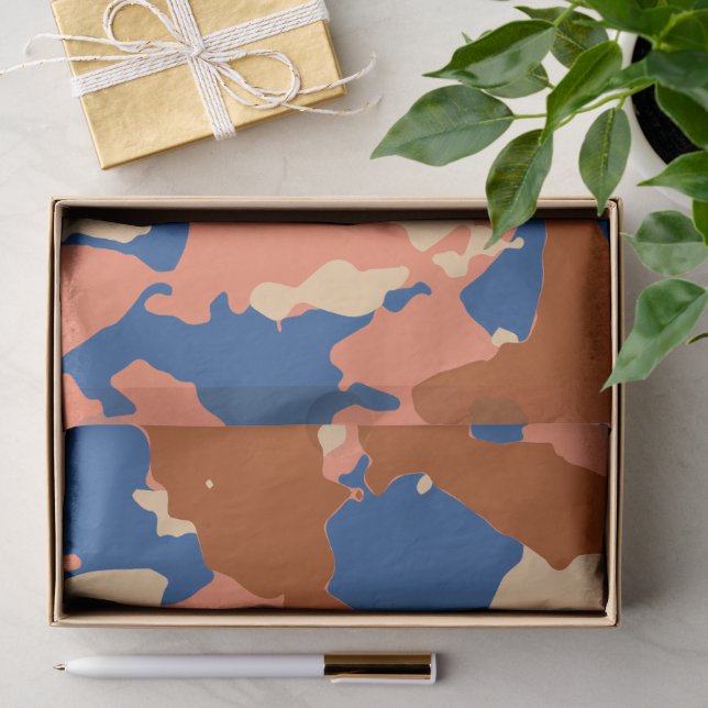 Papier Mousseline Conception de texture abstraite moderne (Cadeau)