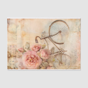 Papier Mousseline Conception de vélos vintage, impression d'art cycl