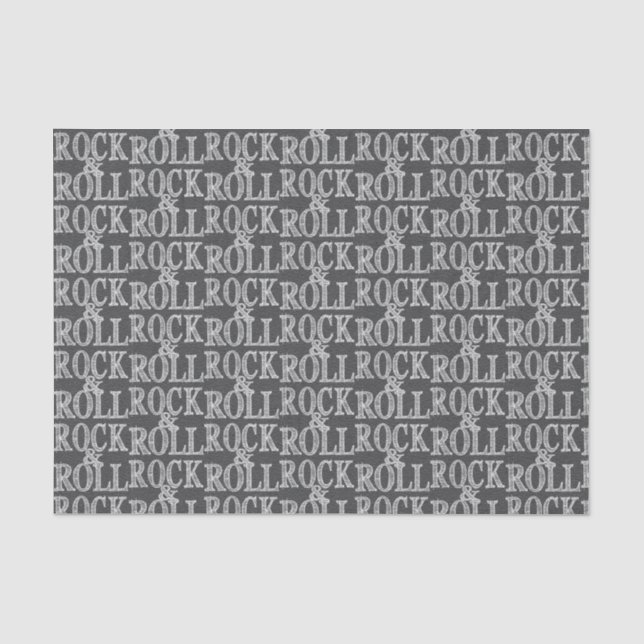 Papier Mousseline Conception en cuir Rock 'n' Roll modifiable (Recto)
