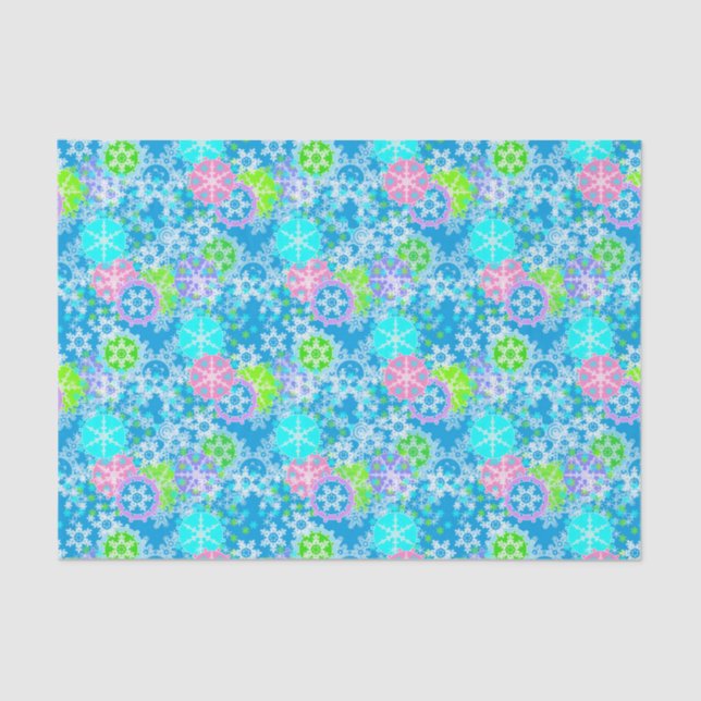 Papier Mousseline Conception nouvelle année (Recto)