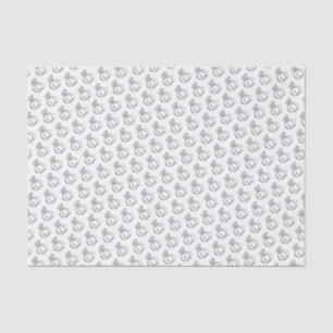 Papier Mousseline Conception réglée de motif d'anneau de noces de