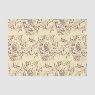 Papier Mousseline Conception transparente des baies Holly