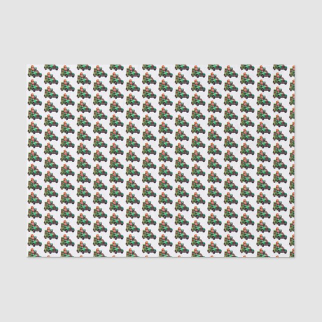 Papier Mousseline Conduire Leprechaun (Recto)