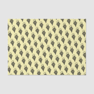 Papier Mousseline Cône de crème glacée