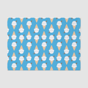 Papier Mousseline Cônes de crème glacée Kawaii